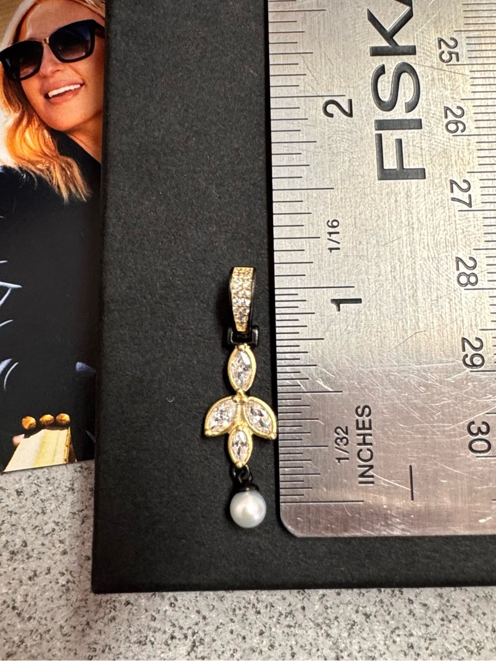 Freida Rothman Petal of Light Pearl Charm - Picture 5 of 11